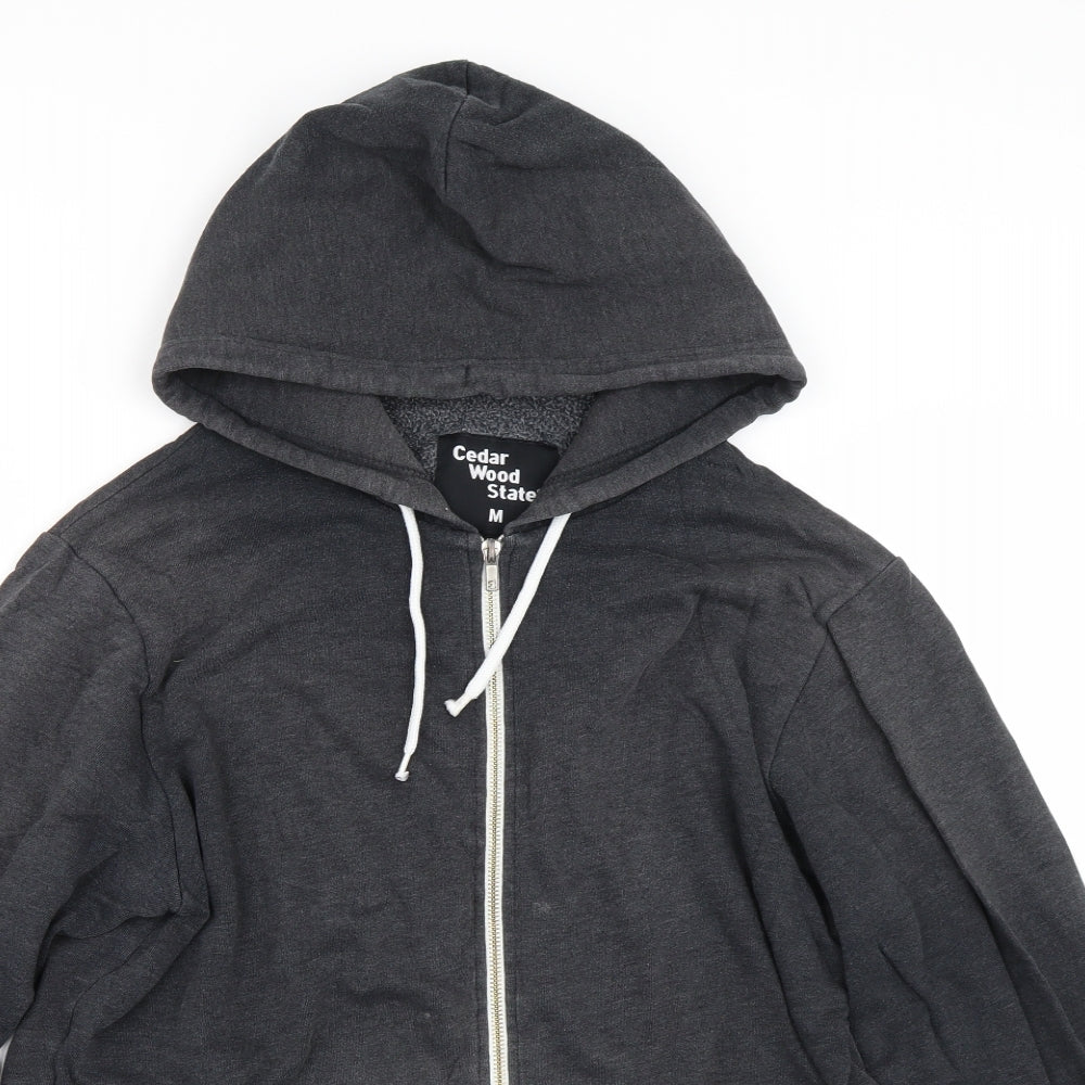 Primark Mens Black   Full Zip Hoodie Size M