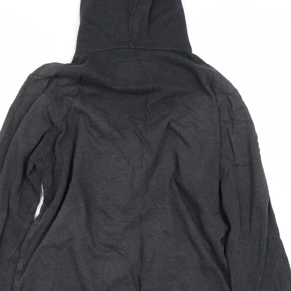 Primark Mens Black   Full Zip Hoodie Size M