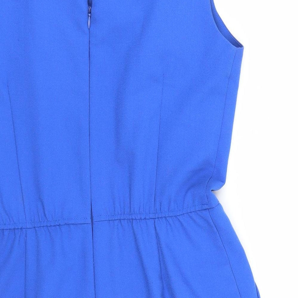 Warehouse Womens Blue   Jumpsuit One-Piece Size 10