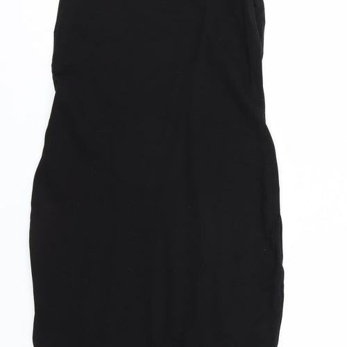 Reserved  Womens Black   Wrap Dress  Size L