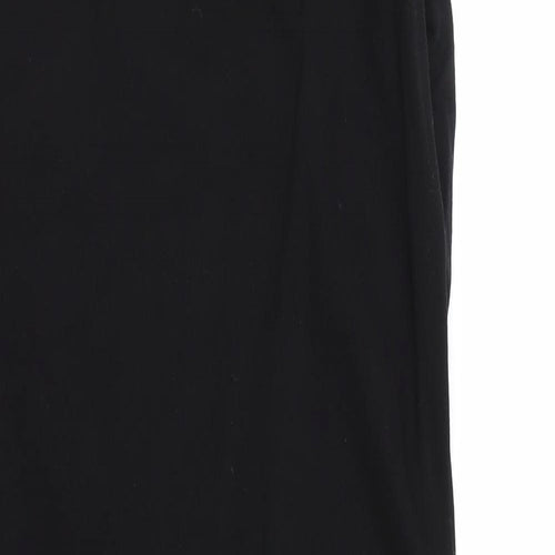 Reserved  Womens Black   Wrap Dress  Size L