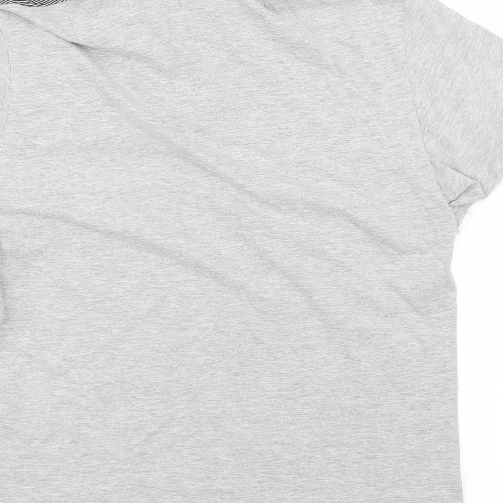 Burton Mens Grey    Polo Size M