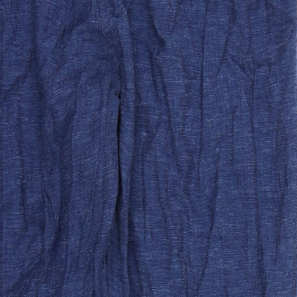 Nutmeg Womens Blue   Capri Trousers Size 20 L24 in