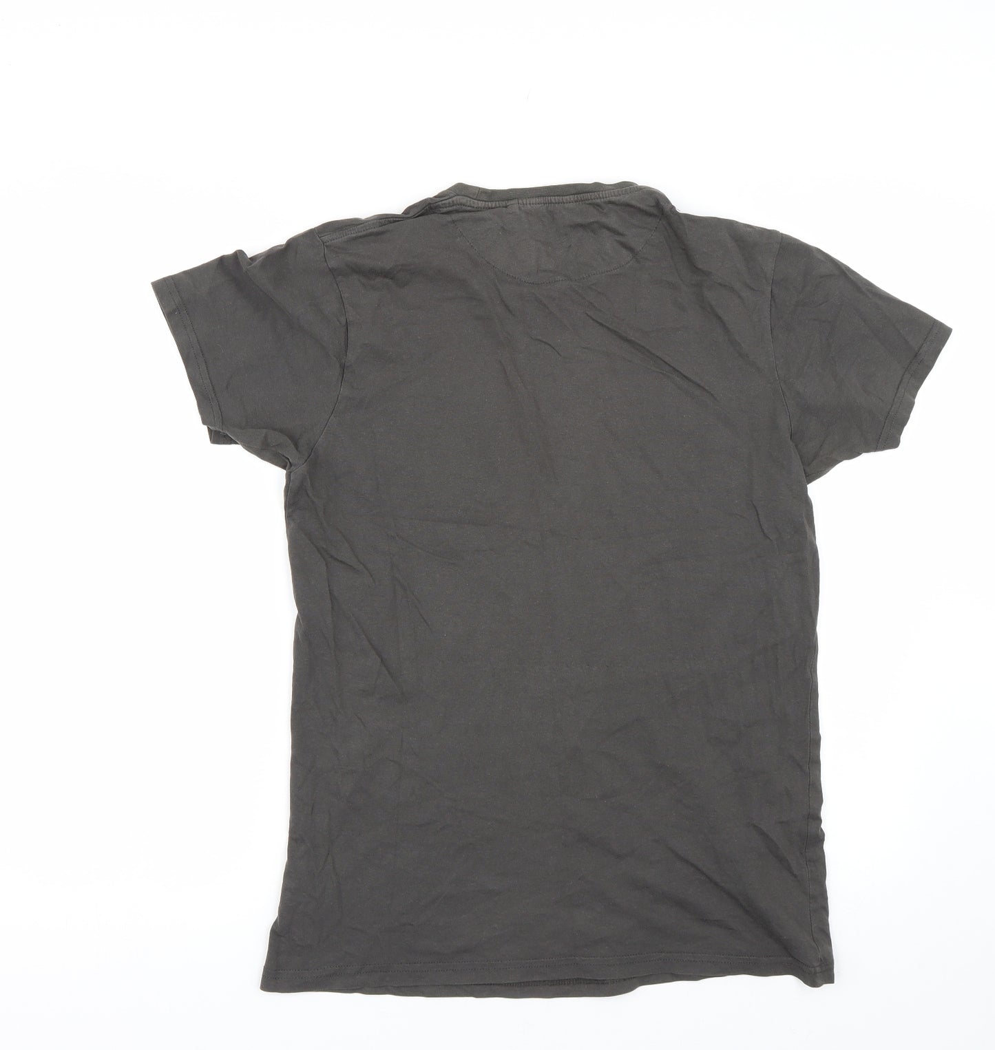 Cedar Wood State Mens Grey    T-Shirt Size M