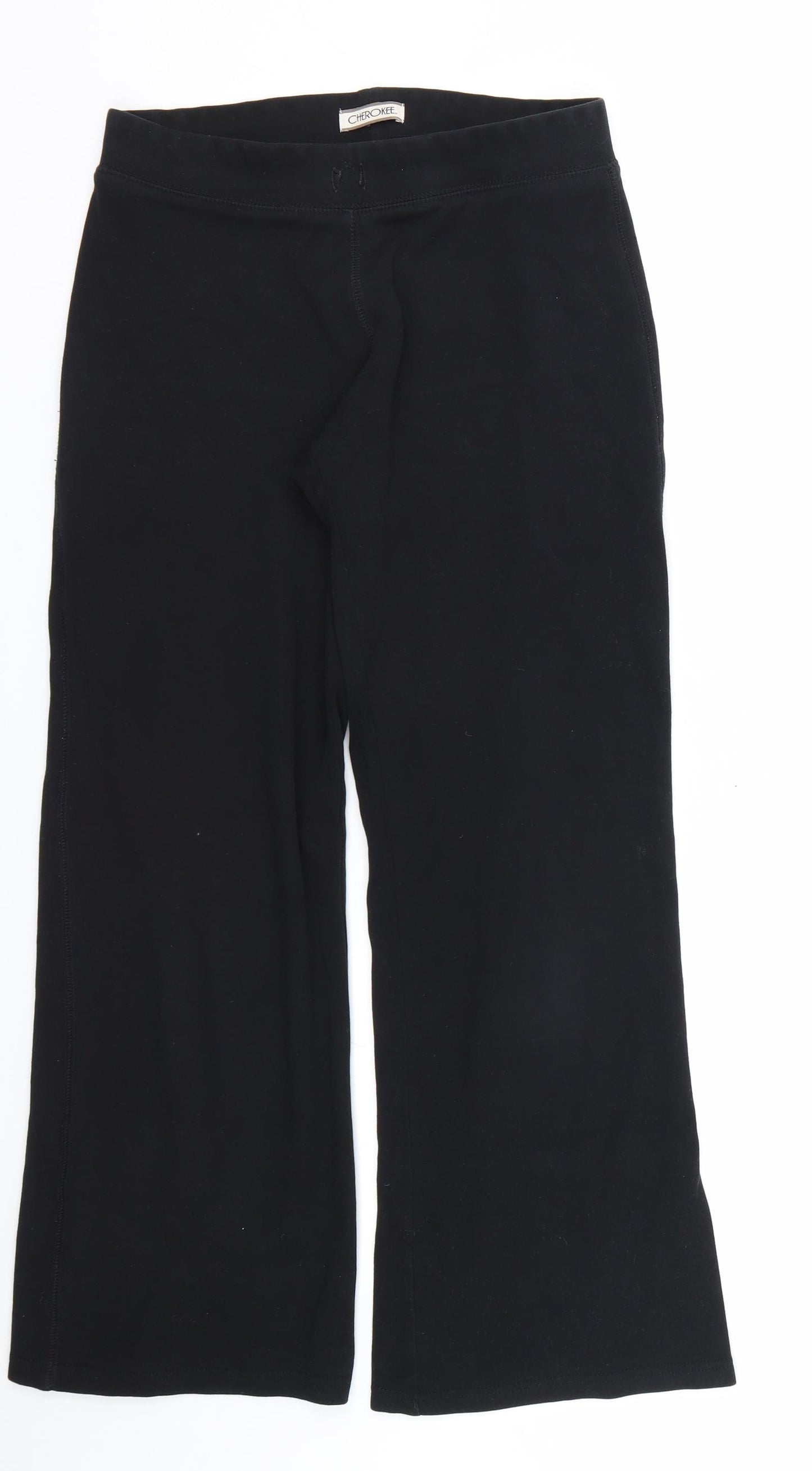 Cherokee Womens Black   Jogger Trousers Size 10 L27 in