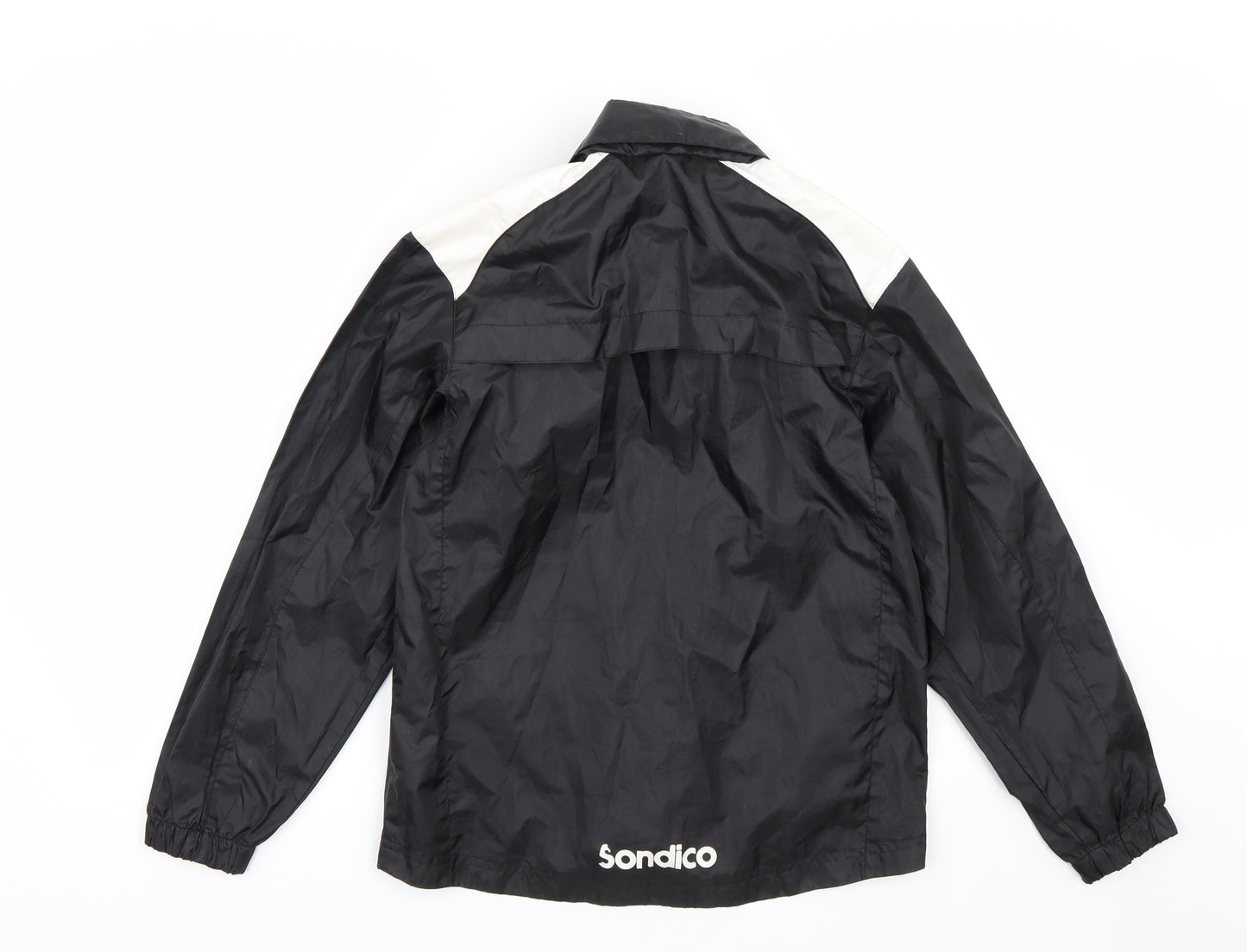 Sondico Boys Black   Rain Coat Coat Size 9-10 Years