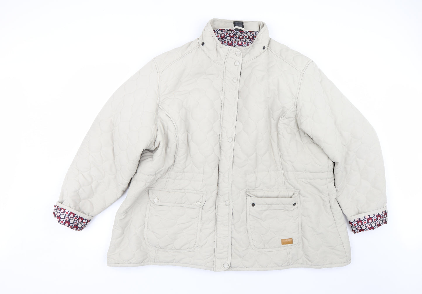 Tresspass Womens Beige   Overcoat Coat Size 4XL