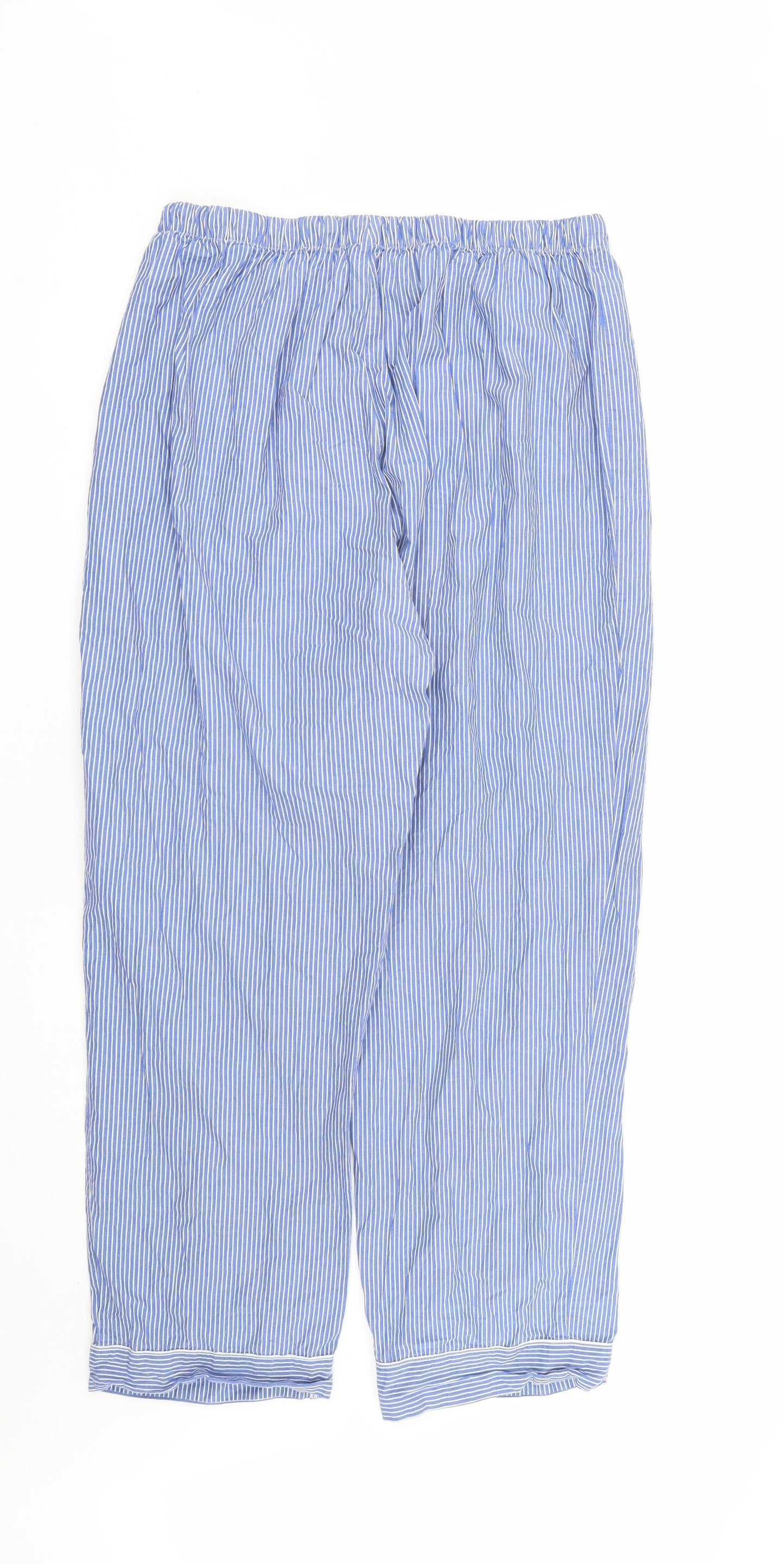 Belmont Womens Blue Striped  Cami Pyjama Pants Size XL