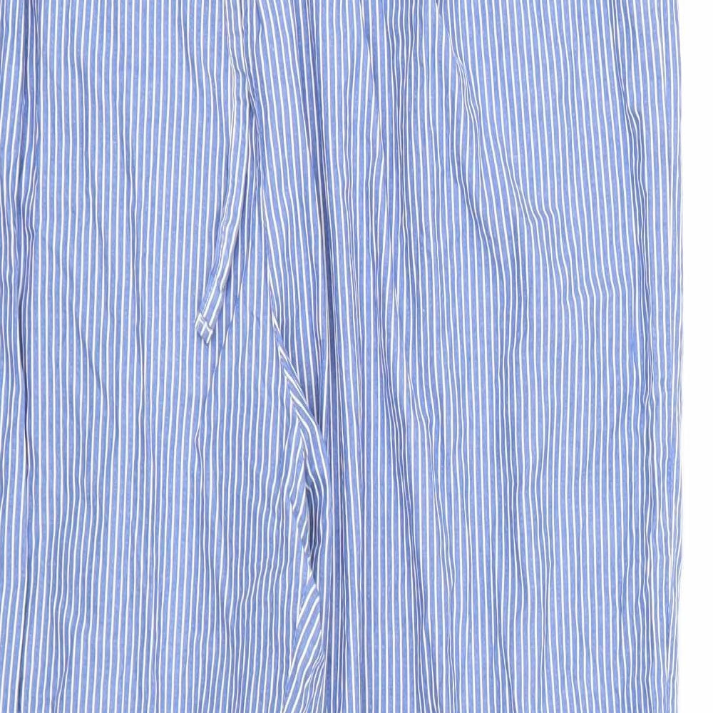 Belmont Womens Blue Striped  Cami Pyjama Pants Size XL