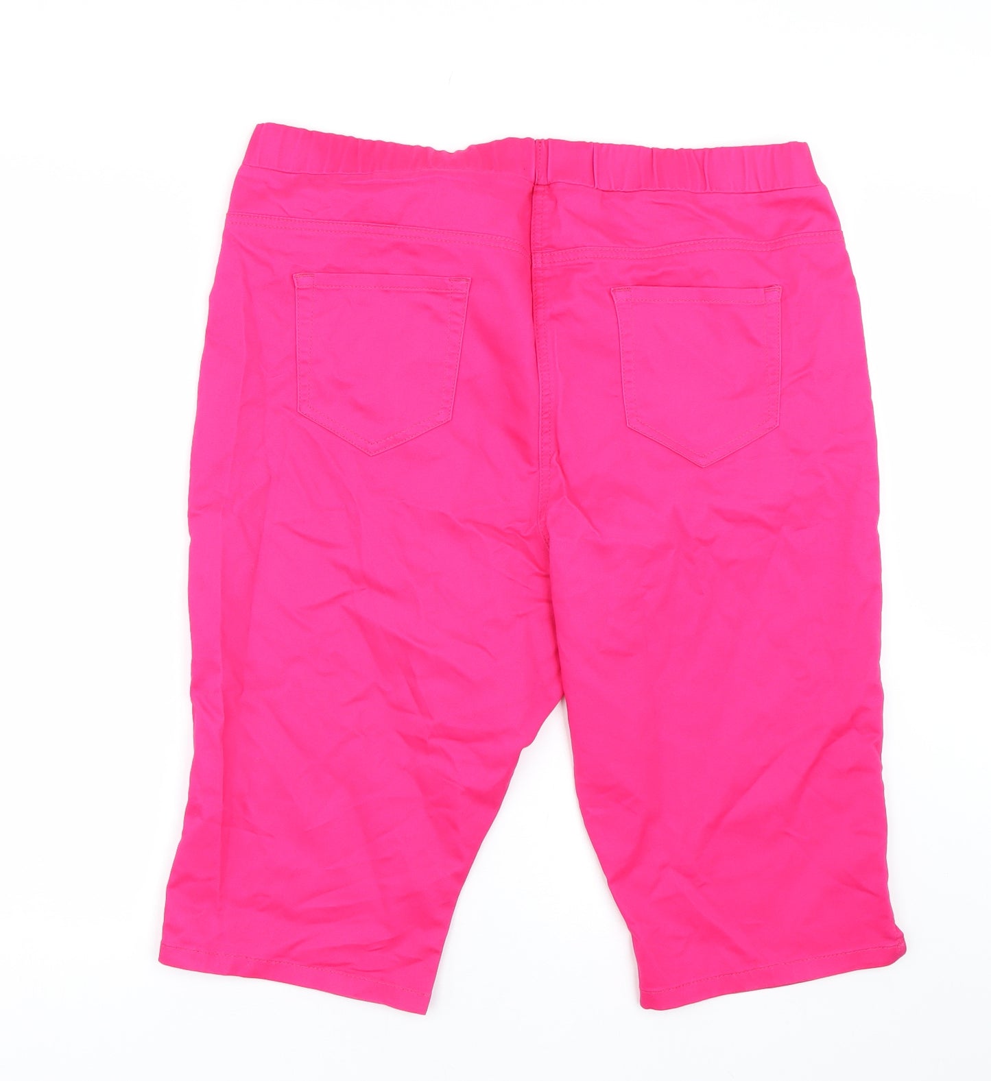 George Womens Pink   Compression Shorts Size 20