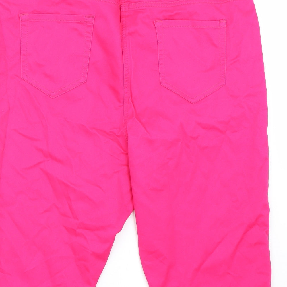 George Womens Pink   Compression Shorts Size 20