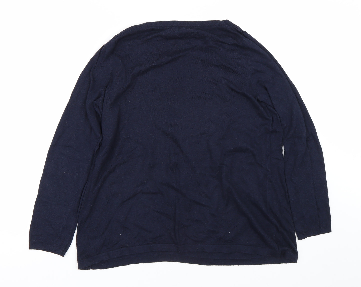 George Womens Blue   Pullover Jumper Size 14