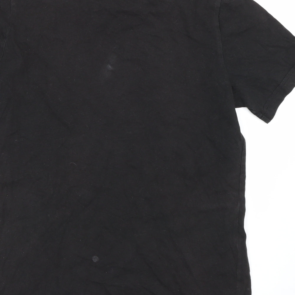 adidas Mens Black    T-Shirt Size XL