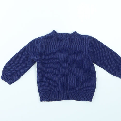 Mini Club Girls Blue   Cardigan Jumper Size 3-6 Months