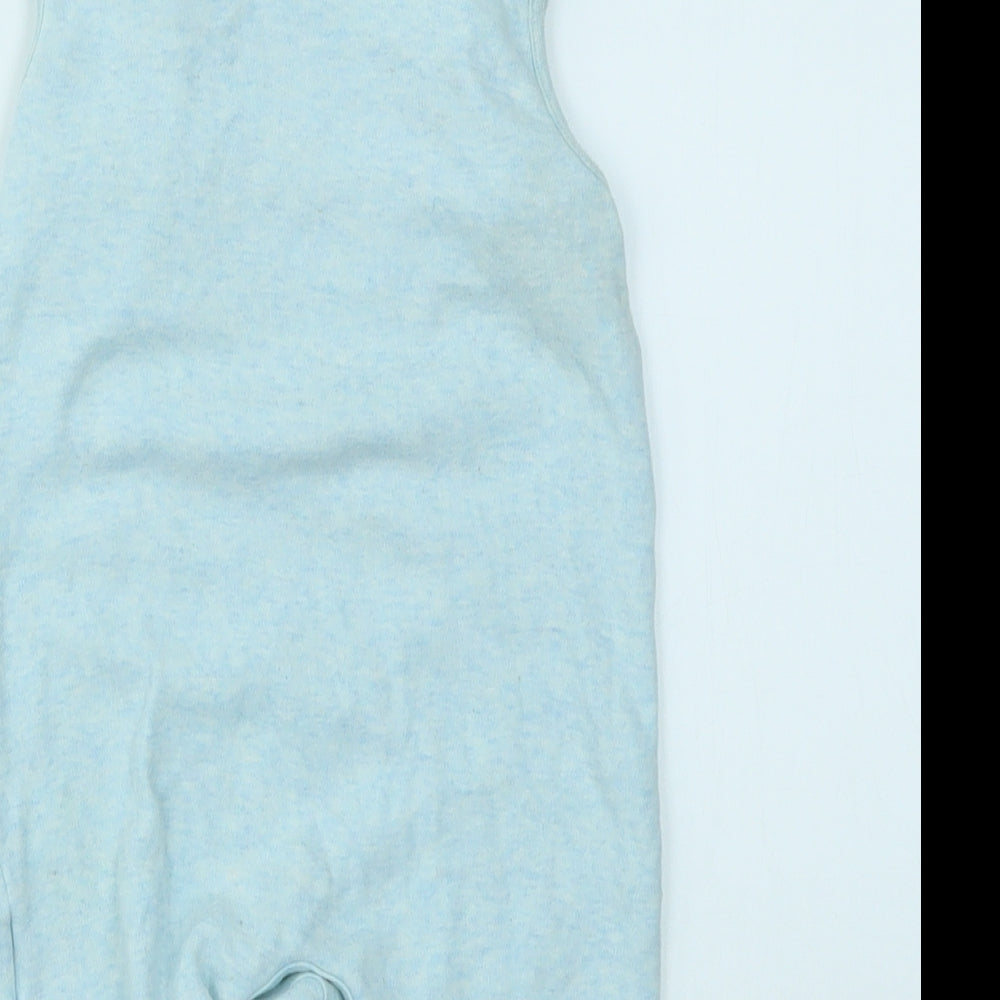 M Girls Blue   Babygrow One-Piece Size 6-9 Months
