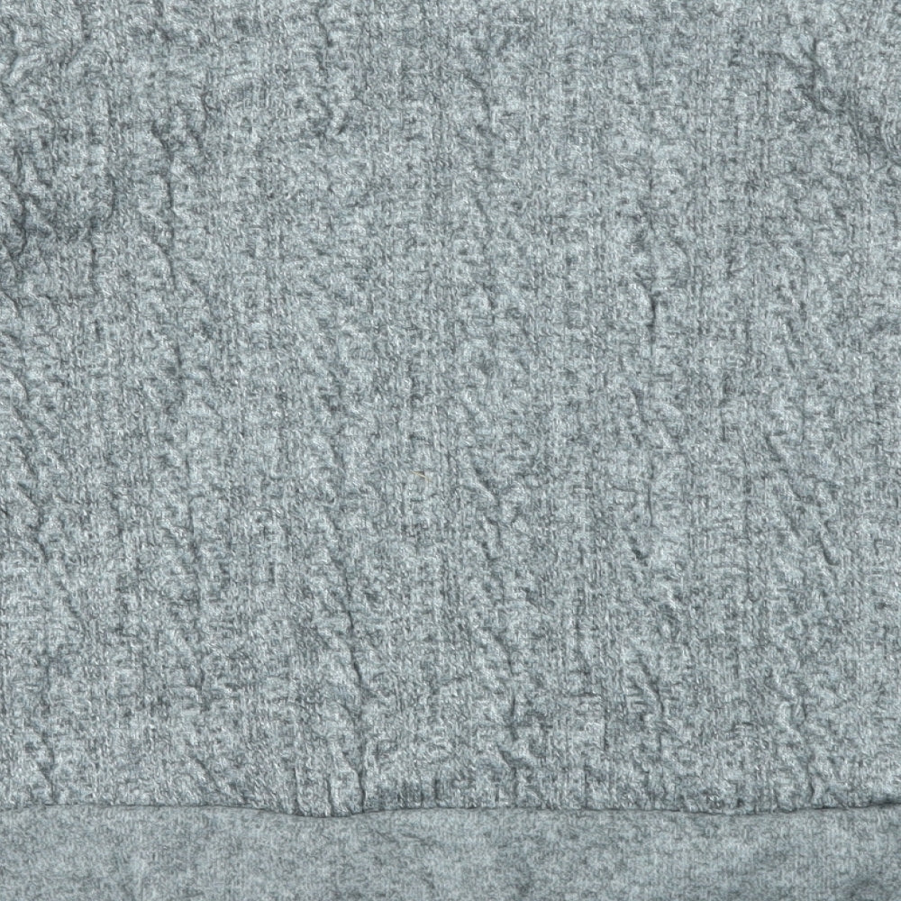 Nutmeg Womens Grey   Pullover Jumper Size 12