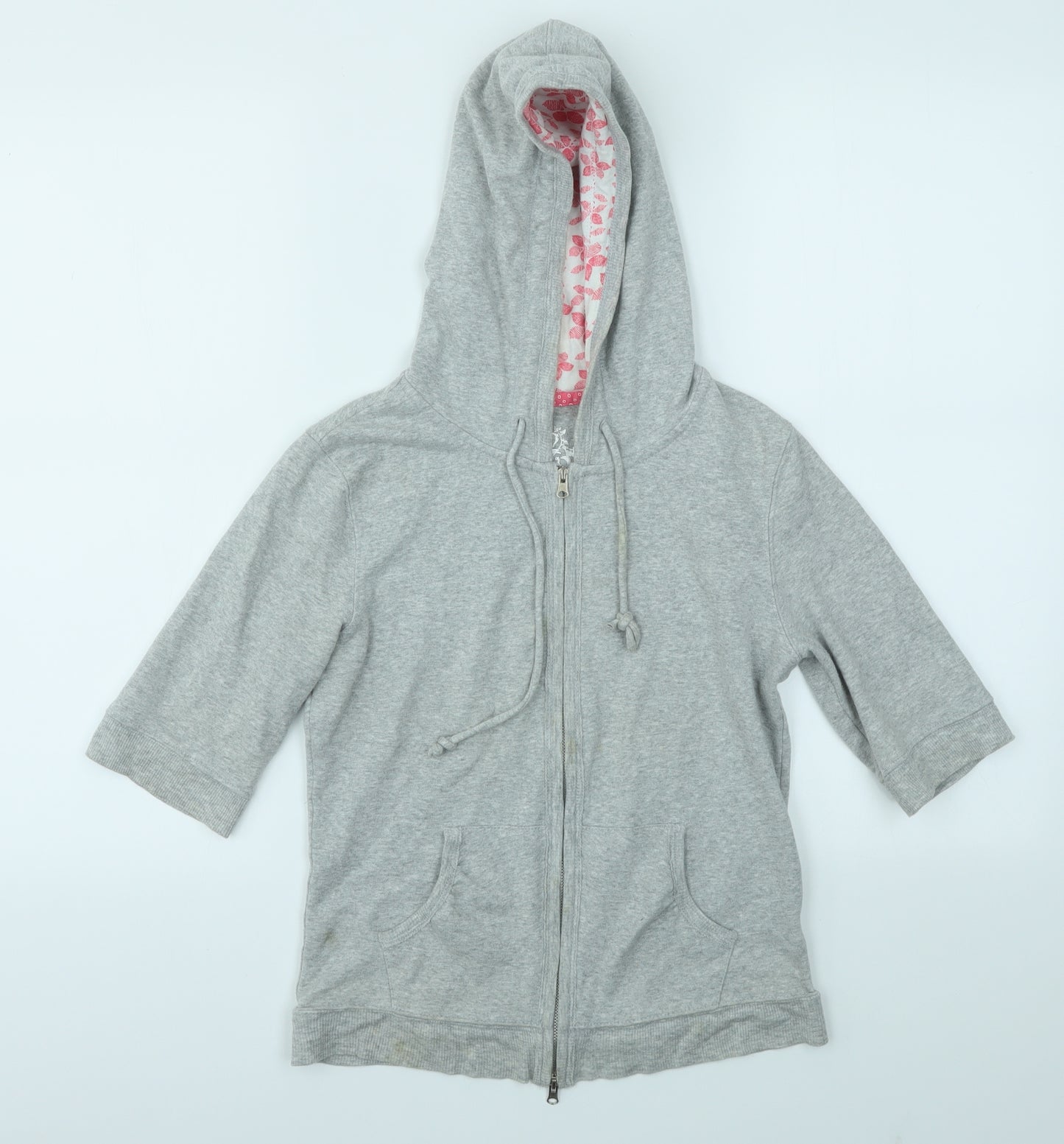 LoveDesign Womens Grey   Full Zip Jumper Size M