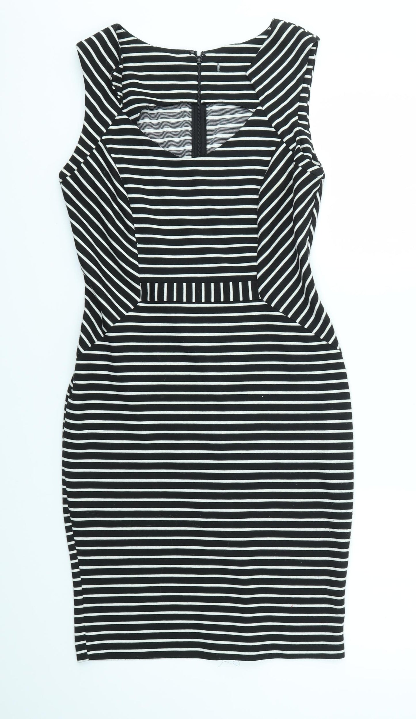 Primark Womens Multicoloured Striped  Fit & Flare  Size 12