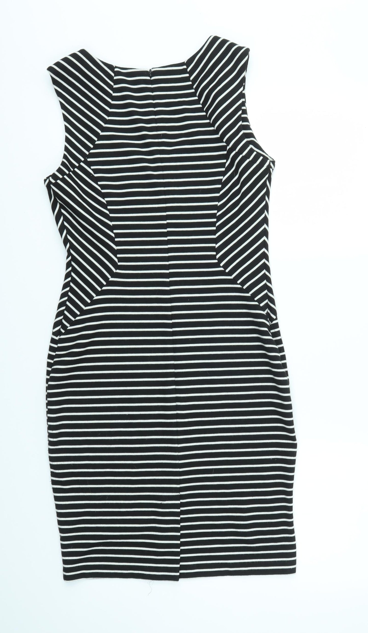 Primark Womens Multicoloured Striped  Fit & Flare  Size 12