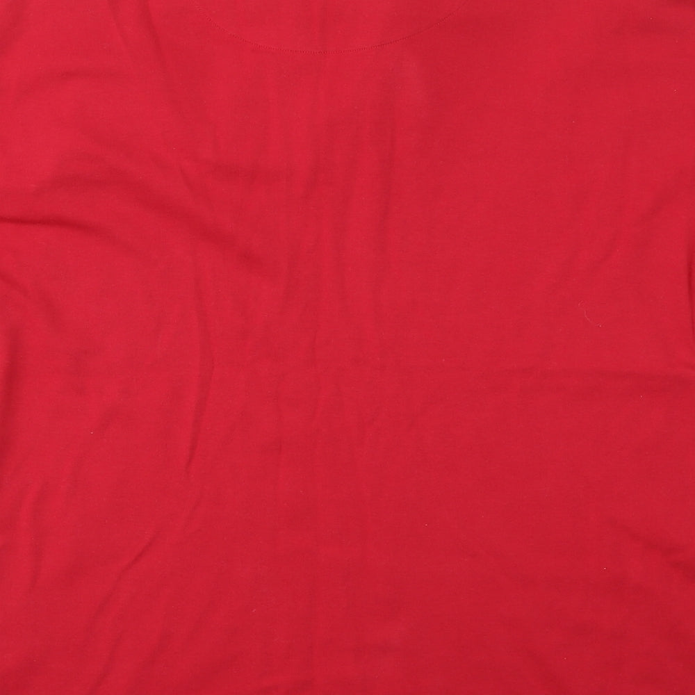 peter gribby Mens Red    Polo Size XL