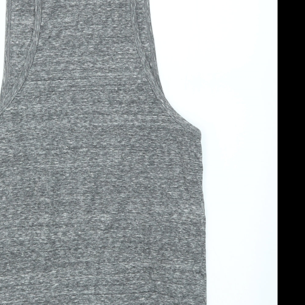 Topman Mens Grey    T-Shirt Size S