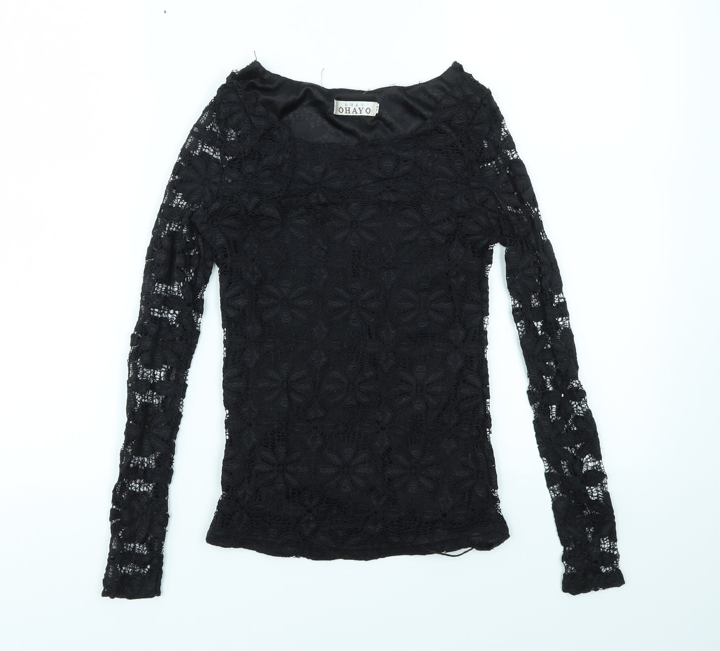 OHAYO  Womens Black   Basic T-Shirt Size M