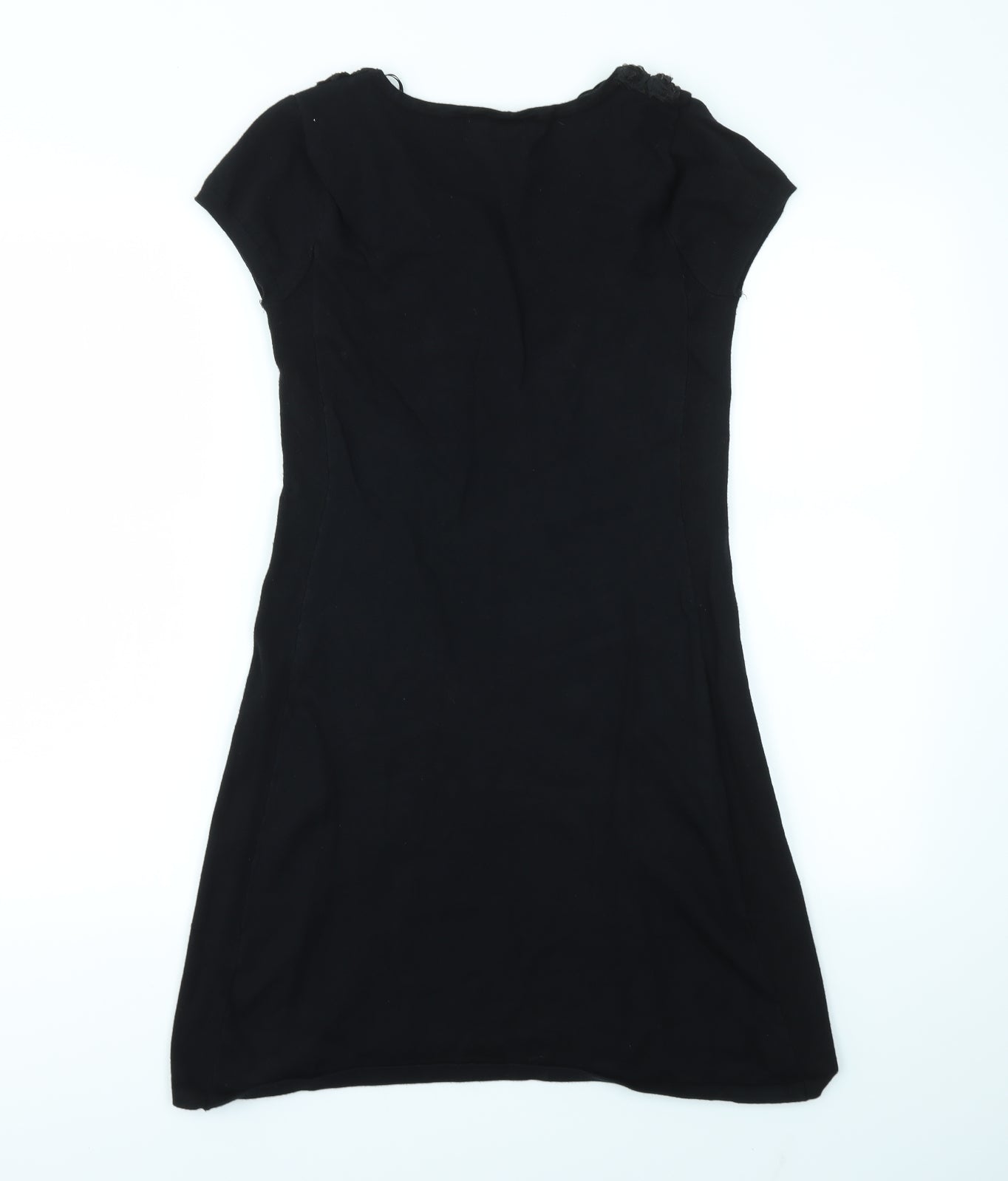 Purple Womens Black   Fit & Flare  Size L