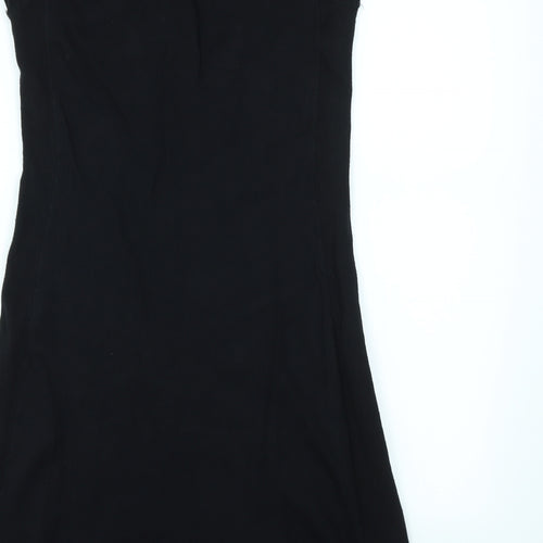 Purple Womens Black   Fit & Flare  Size L