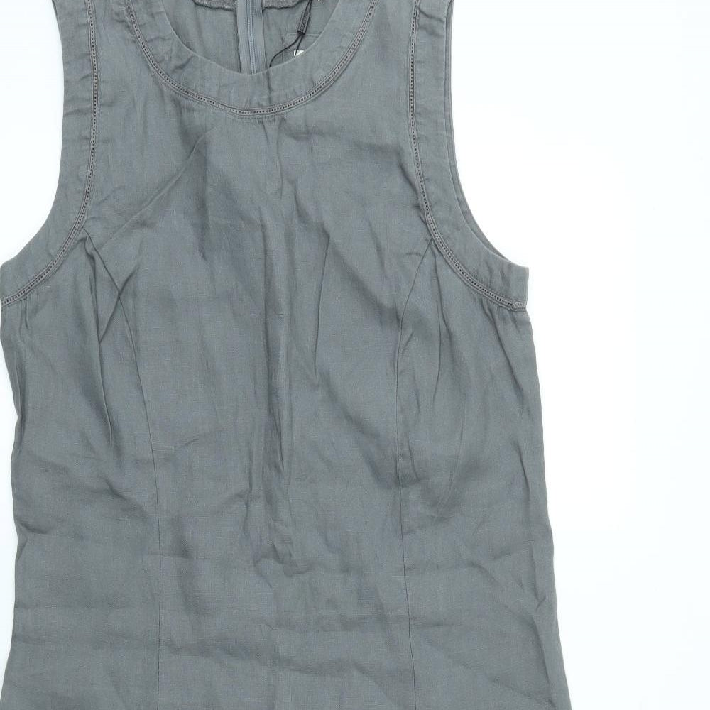 MALYN Womens Grey   Fit & Flare  Size L