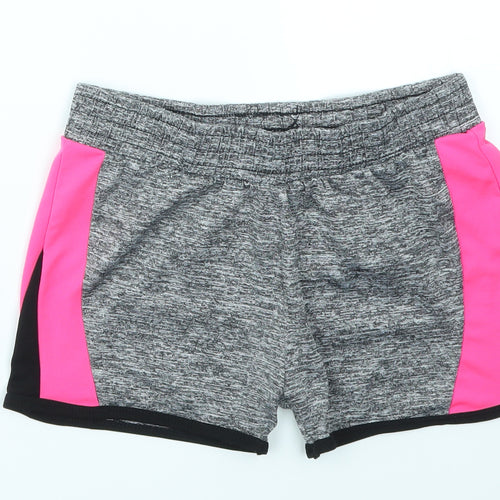 Preworn Girls Grey   Cut-Off Shorts Size L