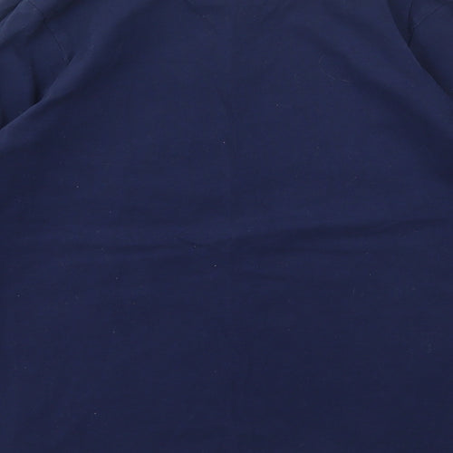 George Girls Blue   Basic T-Shirt Size 9-10 Years