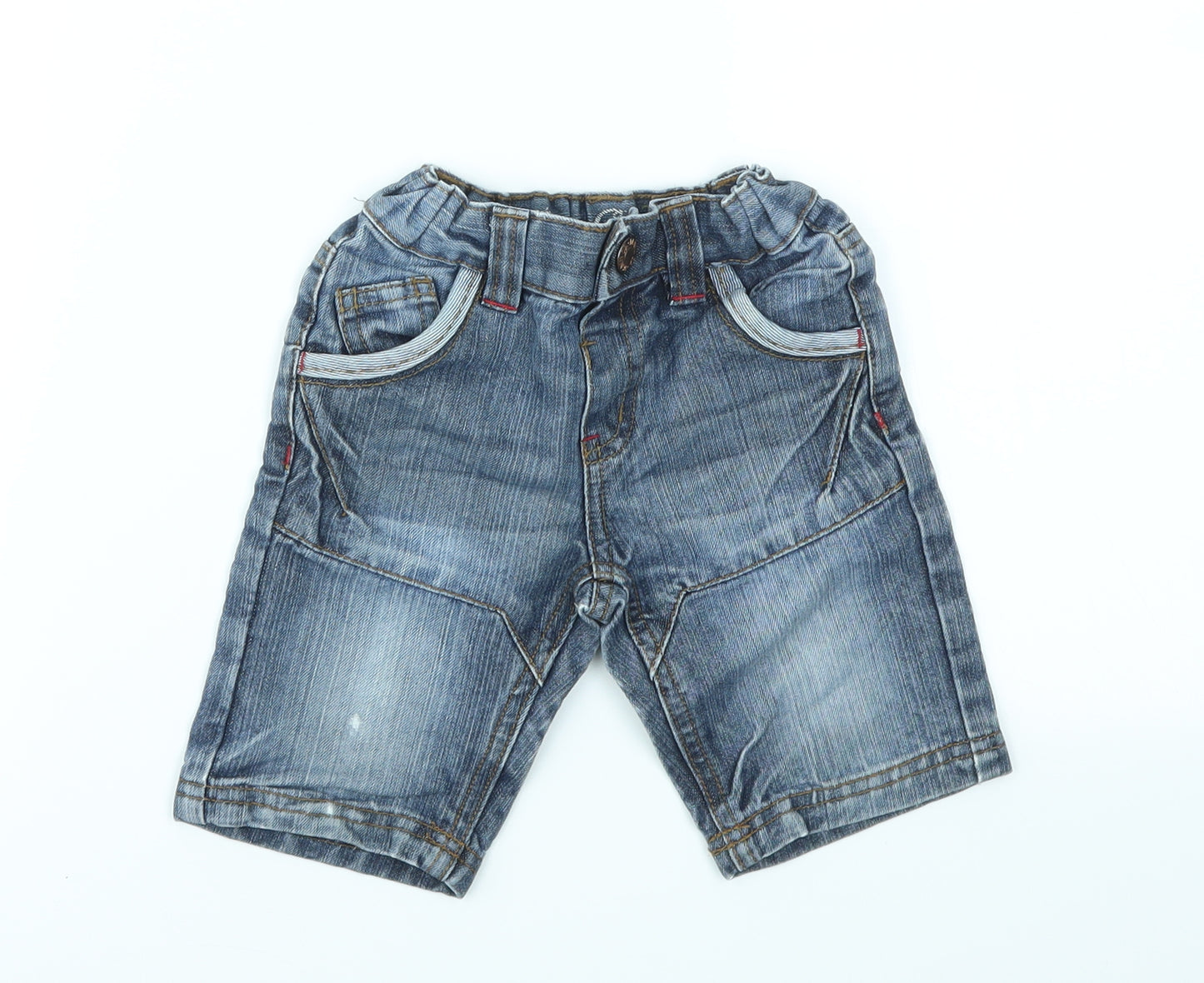 DENIM&CO Boys Blue   Chino Shorts Size 2-3 Years