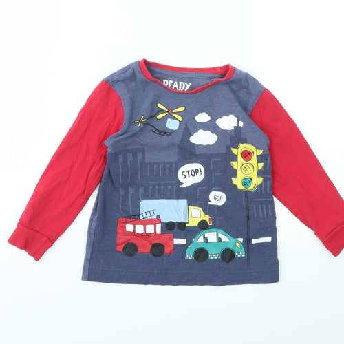 Matalan Boys Multicoloured   Basic T-Shirt Size 2-3 Years