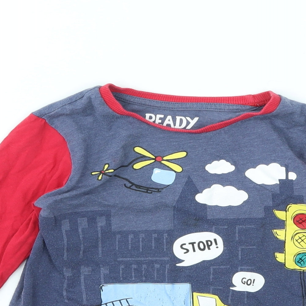 Matalan Boys Multicoloured   Basic T-Shirt Size 2-3 Years