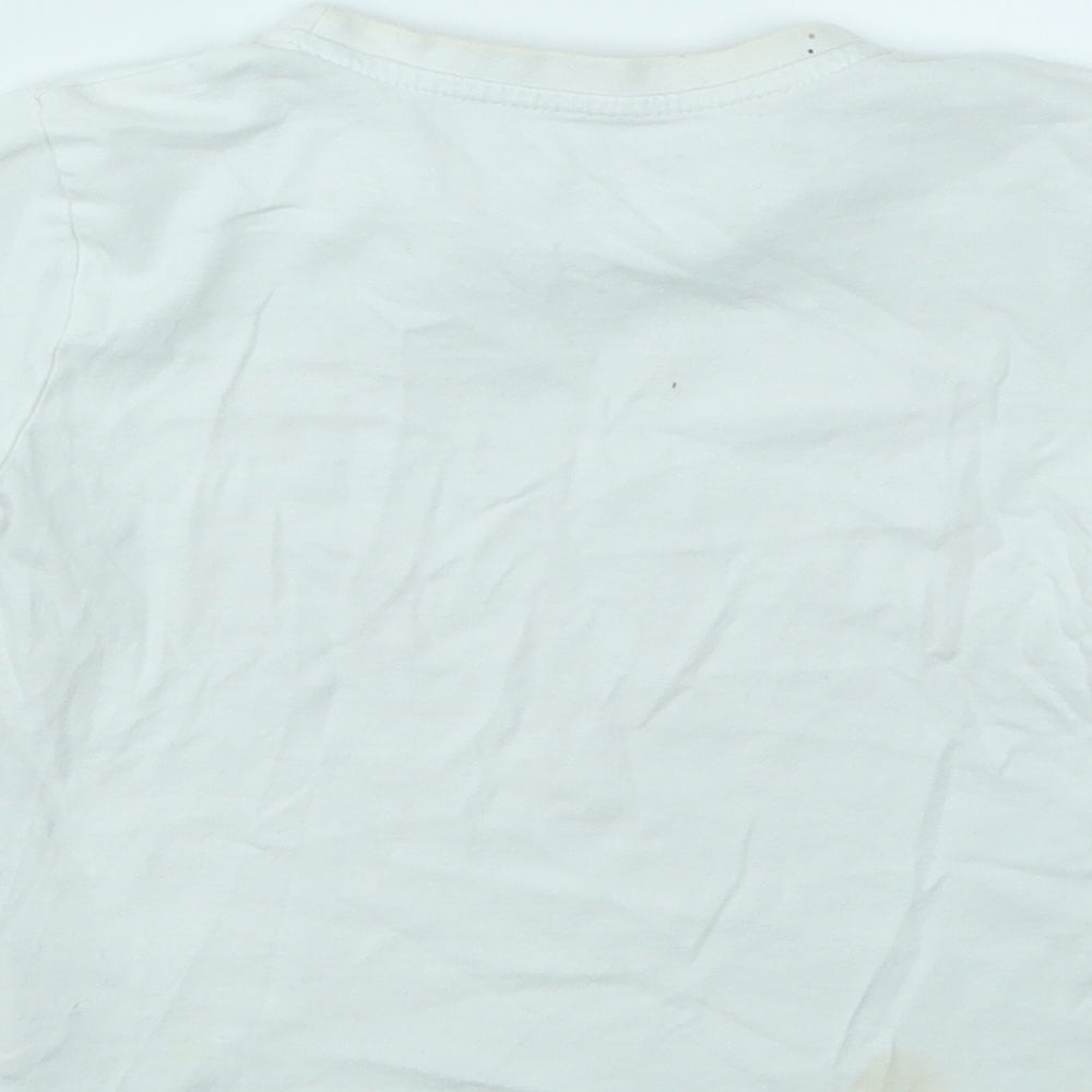 Primark Boys White   Basic T-Shirt Size 3-4 Years