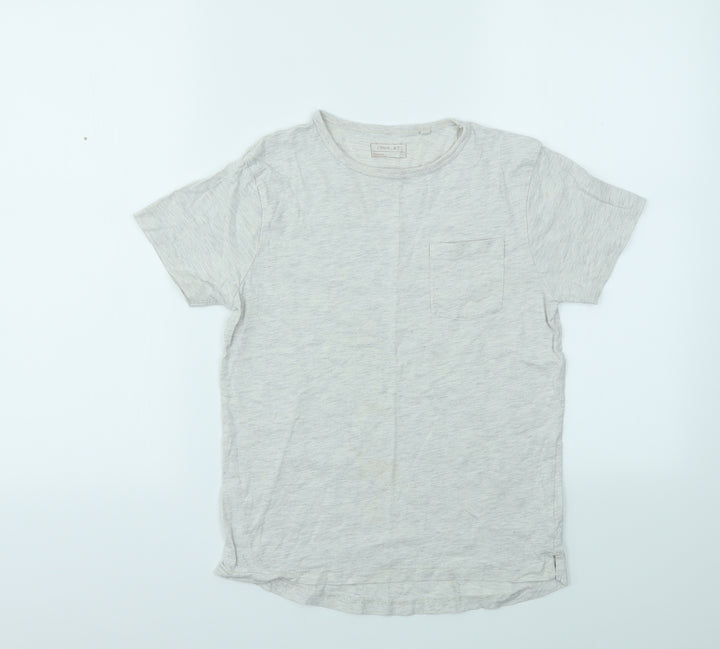 NEXT Boys Grey Basic T-Shirt Size 9 Years