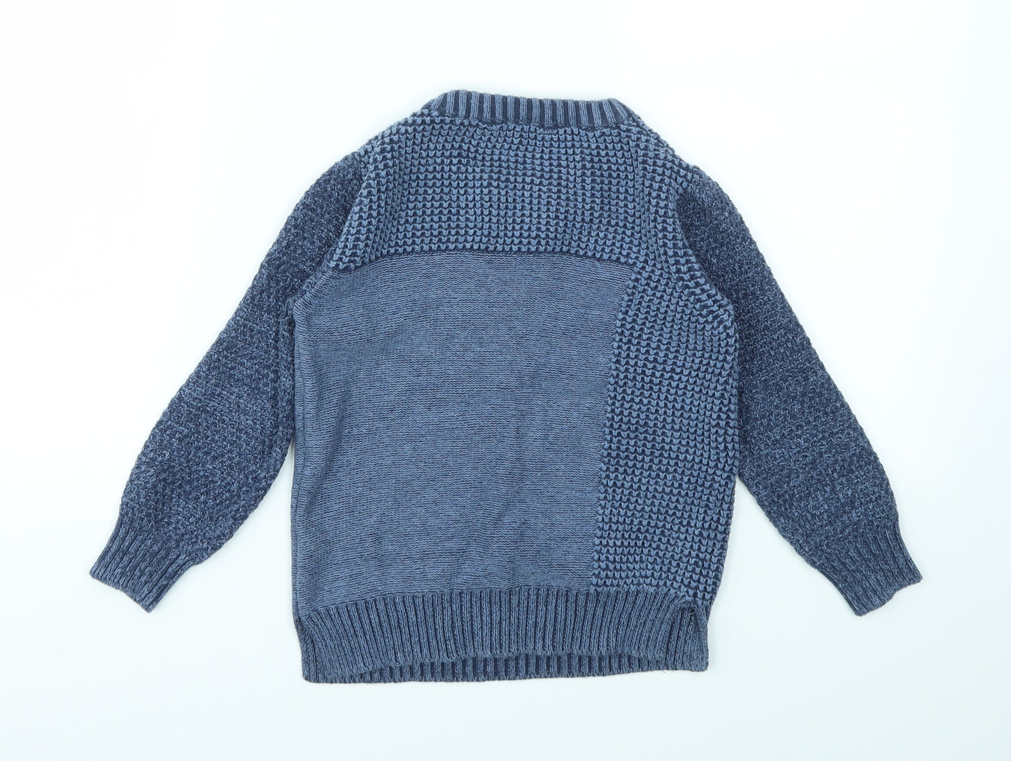 George Boys Blue   Pullover Jumper Size 5-6 Years