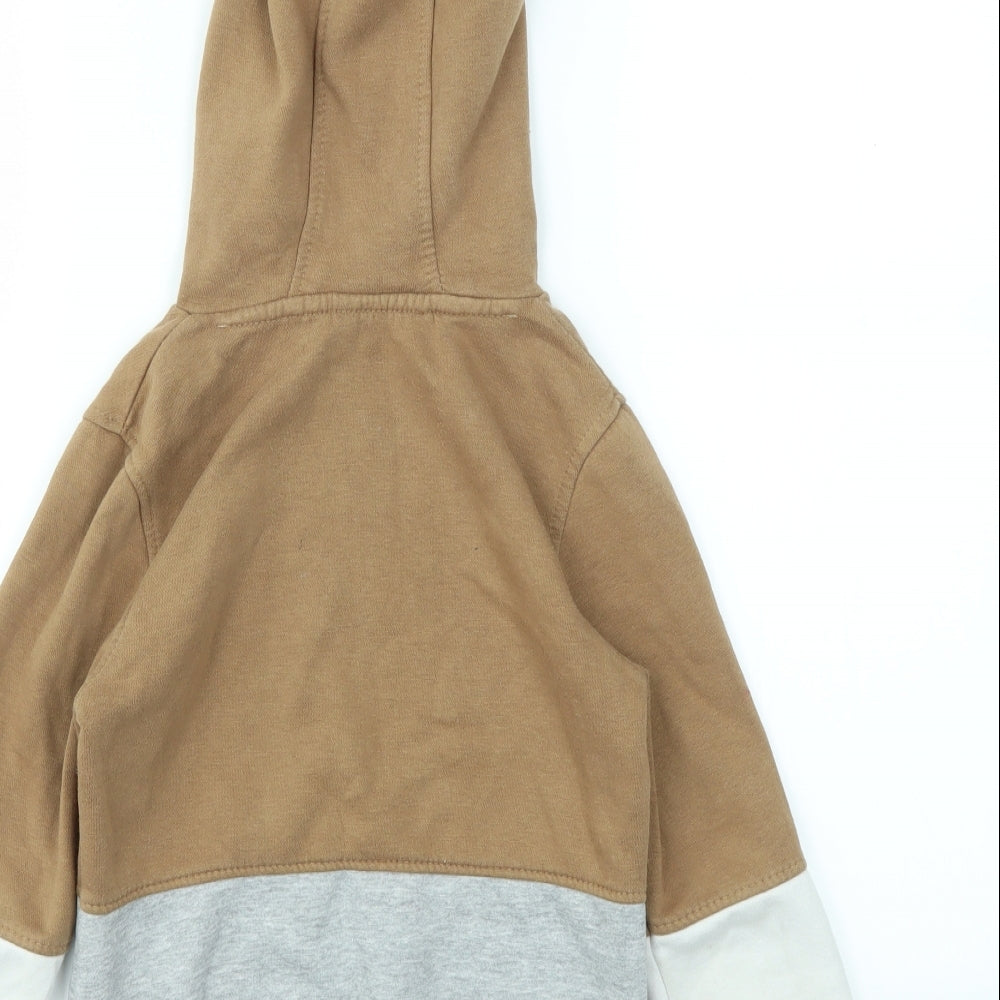 George Boys Brown   Pullover Jumper Size 6-7 Years
