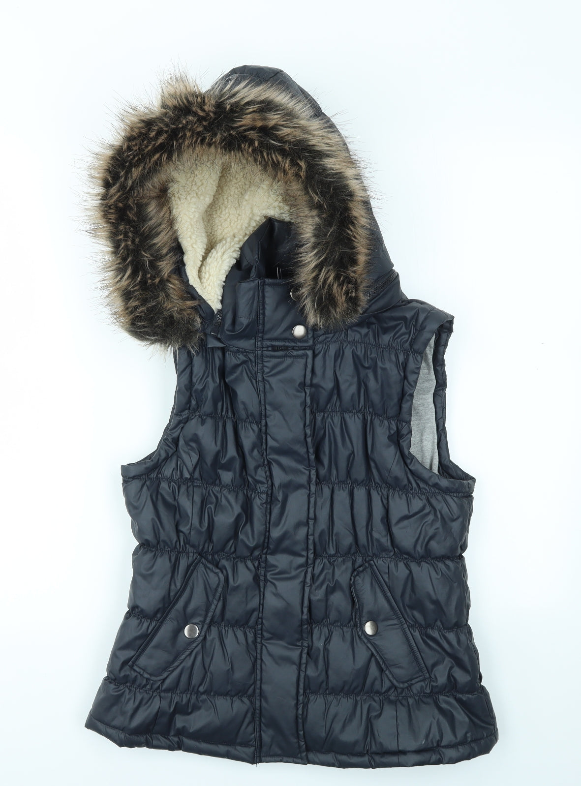 HUNTING &CO Womens Blue   Jacket Coat Size M