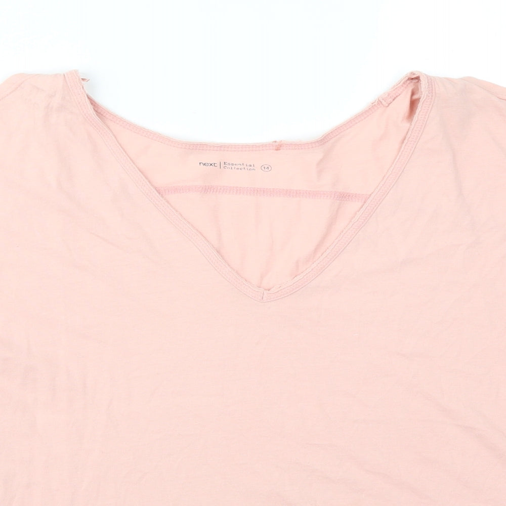 NEXT Womens Purple   Basic T-Shirt Size 14