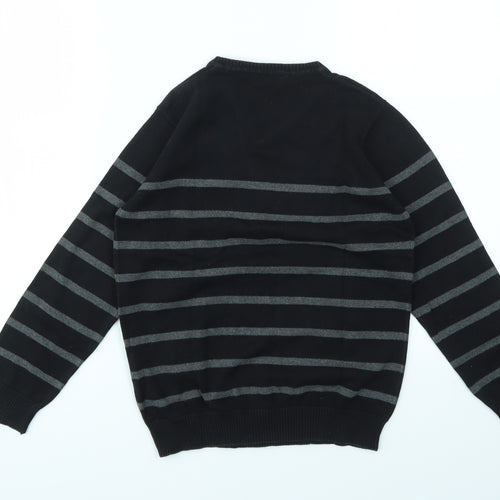 George Boys Multicoloured Striped  Pullover Jumper Size 9-10 Years