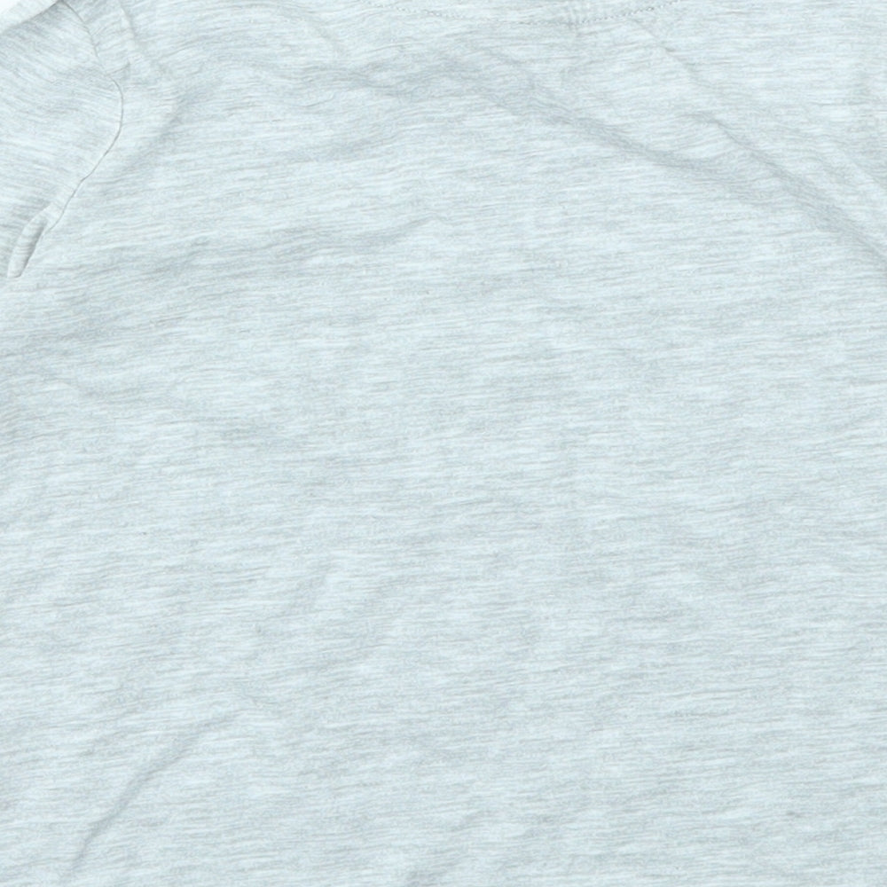 George Boys Grey Animal Print  Basic T-Shirt Size 2 Years