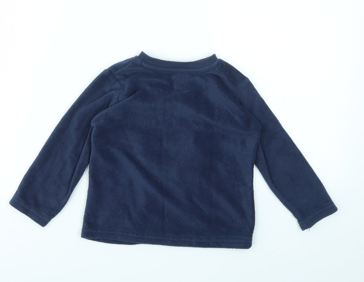Primark Girls Blue Animal Print  Basic T-Shirt Size 18-24 Months