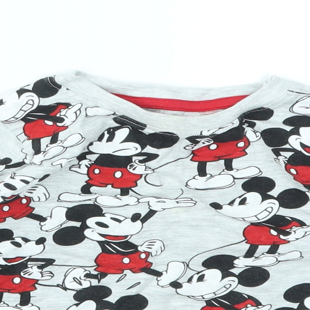Primark Girls Multicoloured Animal Print  Basic T-Shirt Size 18-24 Months