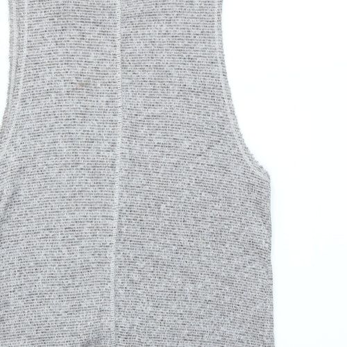 Topshop Womens Grey   Basic T-Shirt Size 6
