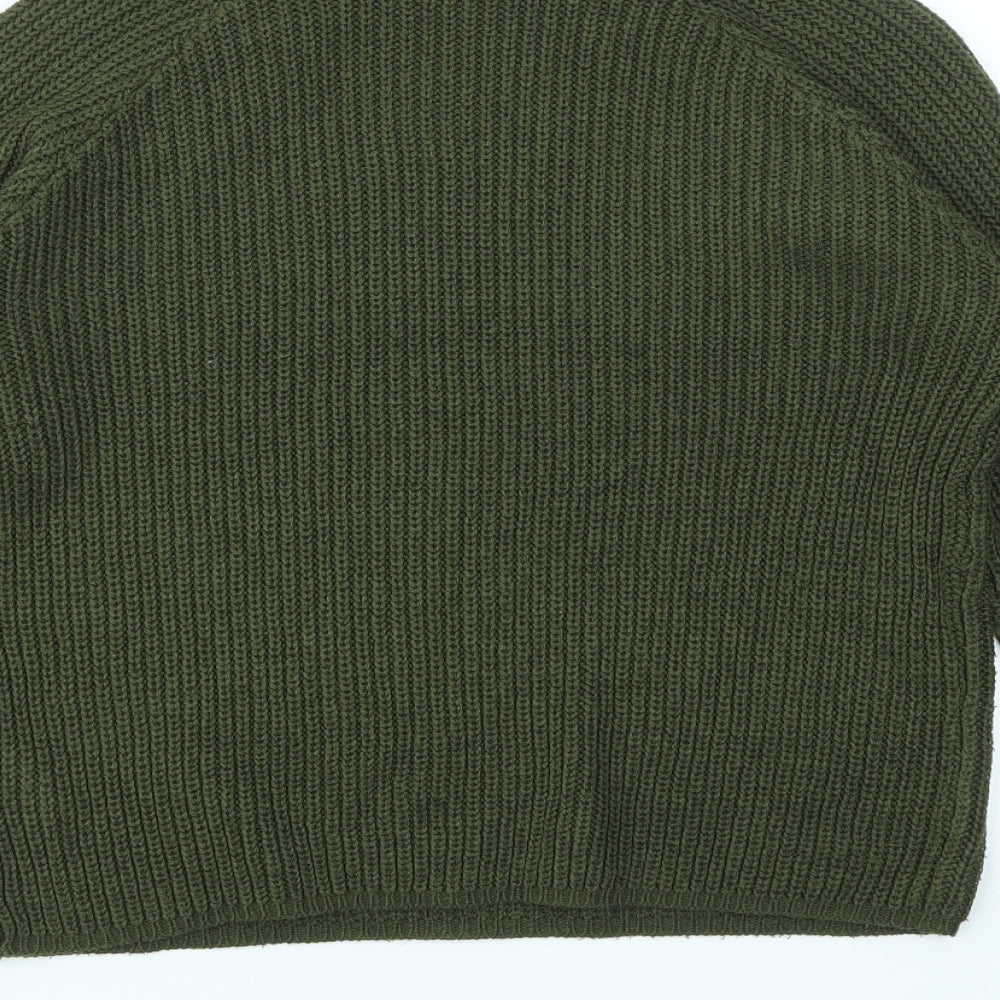 BRAVE SOUL  Womens Green   Pullover Jumper Size XS