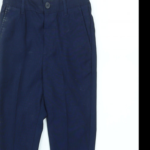 George Boys Blue   Jogger Trousers Size 3-4 Years