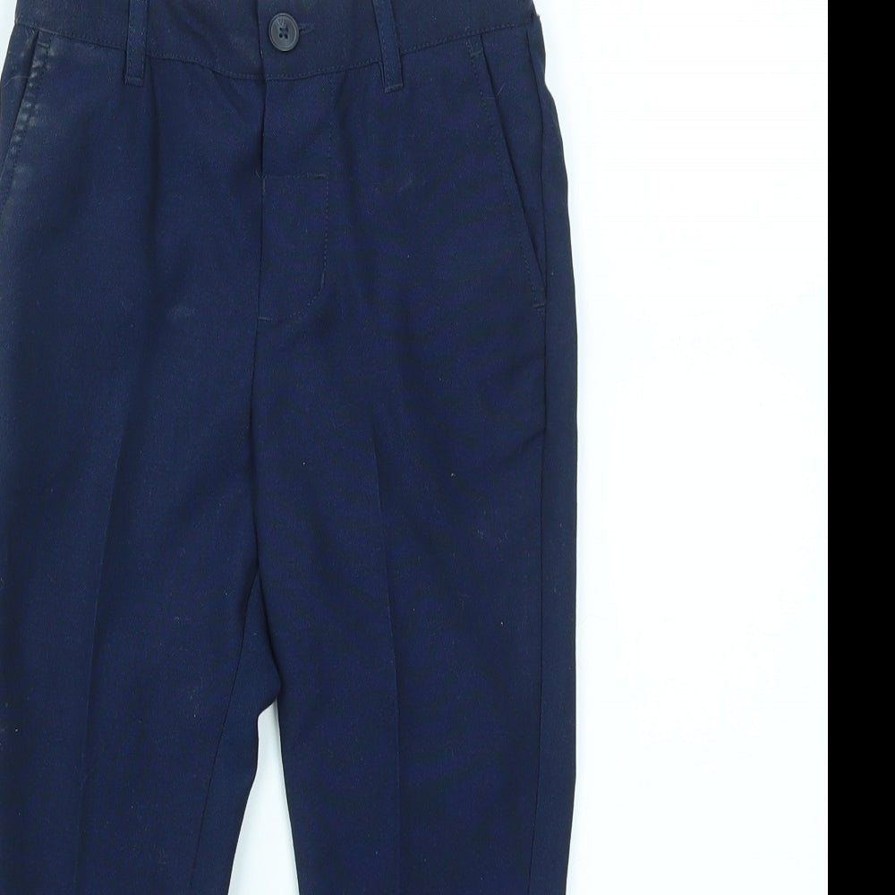 George Boys Blue   Jogger Trousers Size 3-4 Years