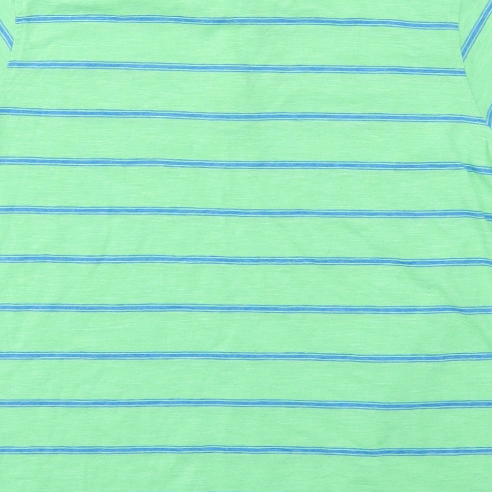 George Boys Multicoloured Striped  Basic T-Shirt Size 11-12 Years