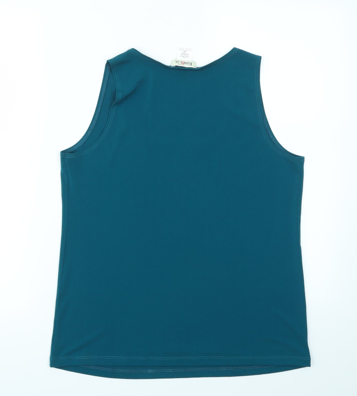 KIM&CO Womens Blue   Basic T-Shirt Size M